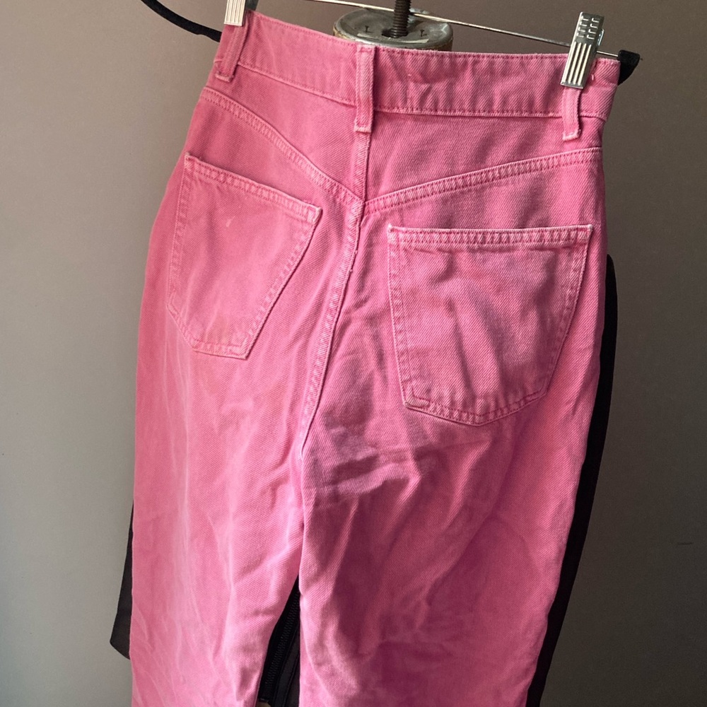 High-Rise Pink Zara Jeans (Size 4)